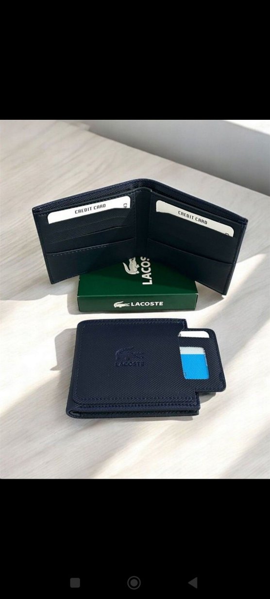 Lacoste Erkek Lacivert Deri Cüzdan - Görsel 4