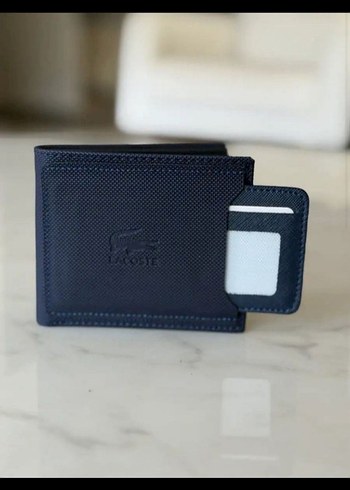 Lacoste Erkek Lacivert Deri Cüzdan - Görsel 4