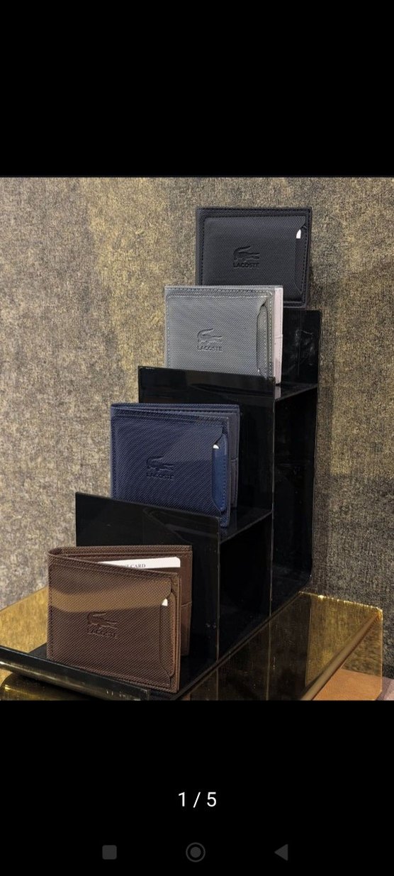 Lacoste Erkek Lacivert Deri Cüzdan - Görsel 3