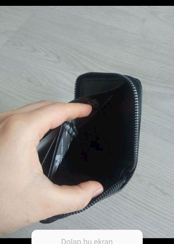 Siyah Minimalist Erkek Cüzdan - Görsel 2