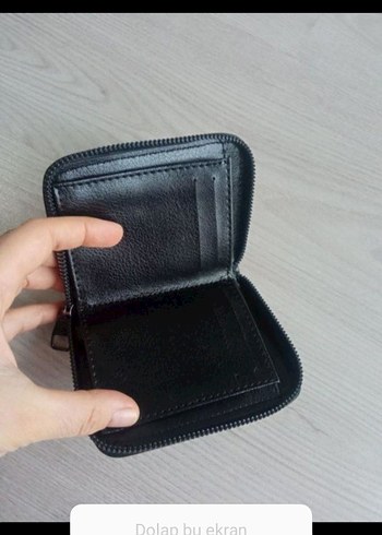 Siyah Minimalist Erkek Cüzdan - Görsel 3