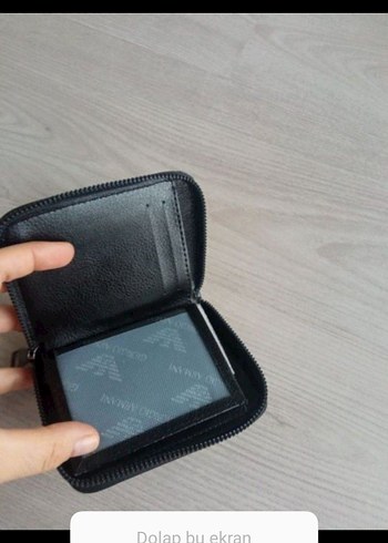 Siyah Minimalist Erkek Cüzdan - Görsel 5