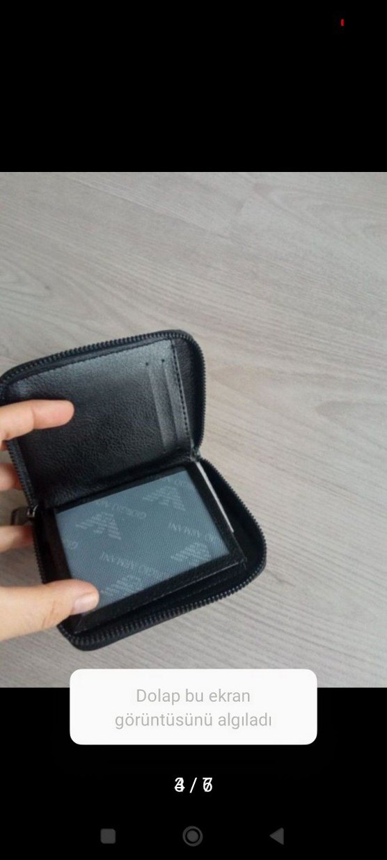 Siyah Minimalist Erkek Cüzdan - Görsel 5