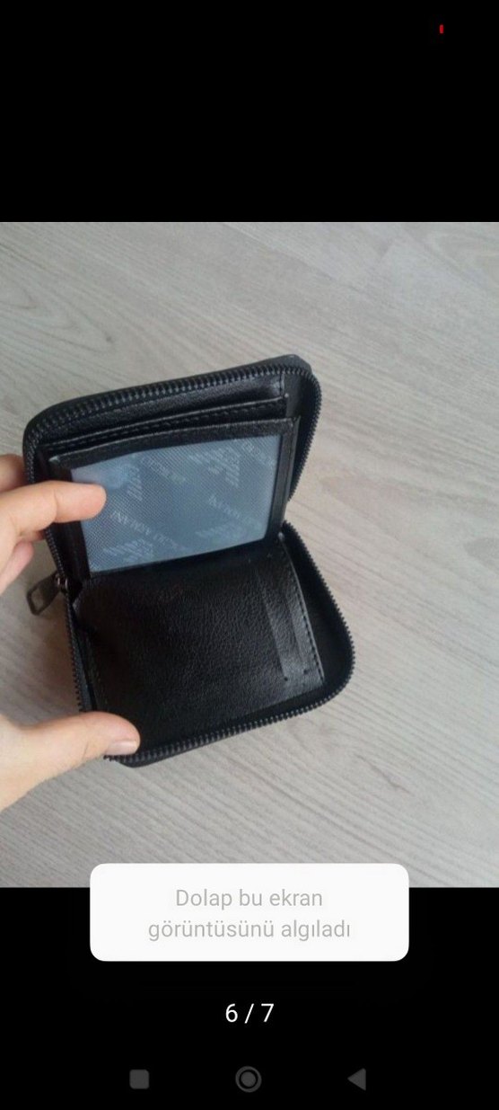 Siyah Minimalist Erkek Cüzdan - Görsel 4