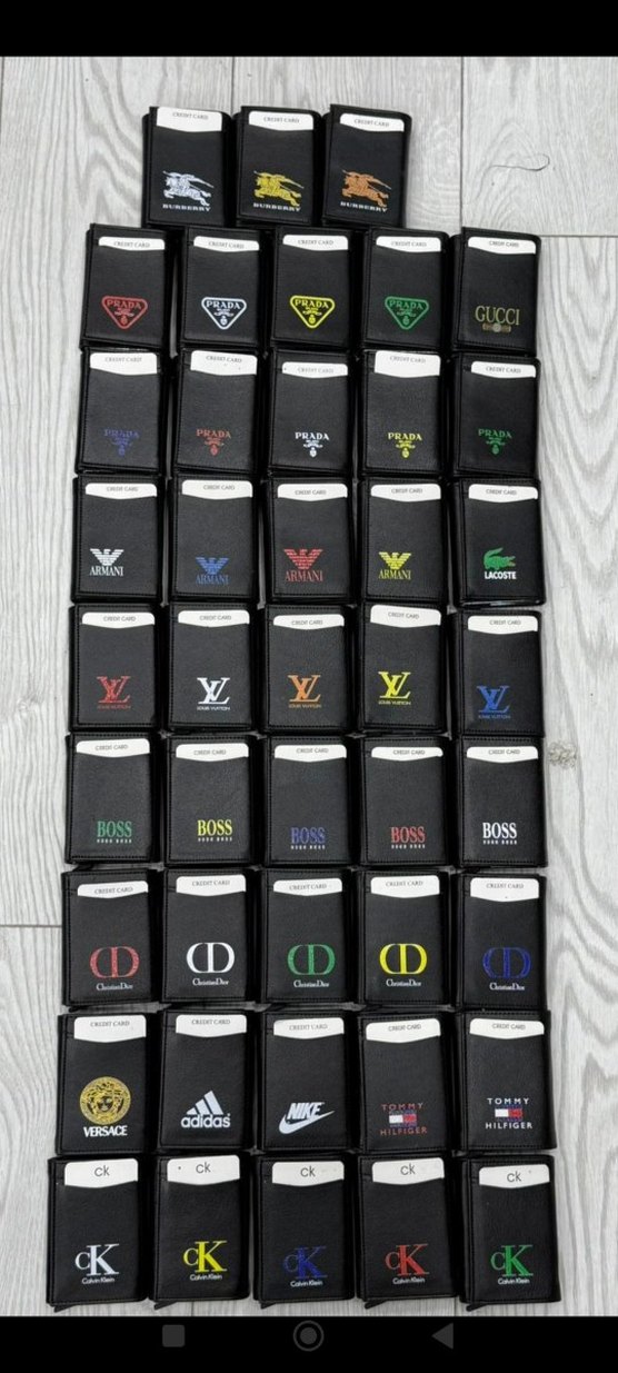 Çok Renkli Parisli Erkek Cüzdanı 200 Yazılı - Görsel 3