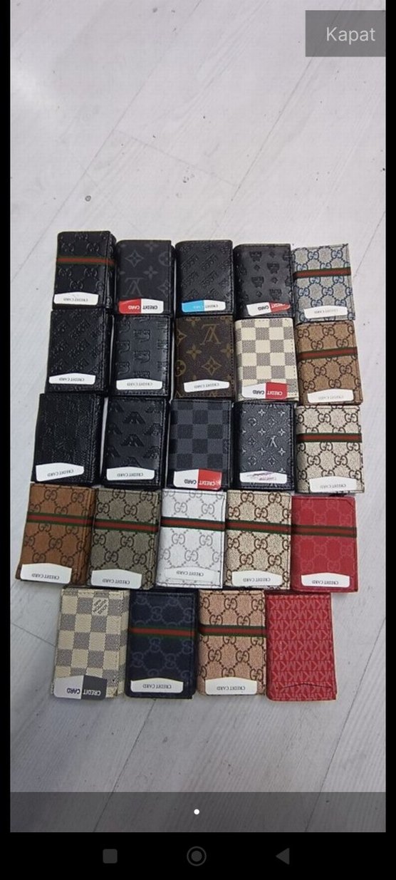 Çok Renkli Parisli Erkek Cüzdanı 200 Yazılı - Görsel 4