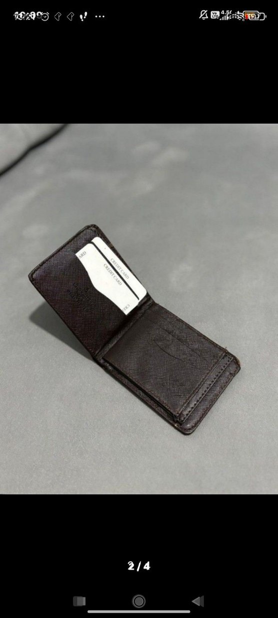 Louis Vuitton Erkek Kahverengi Cüzdan - Görsel 4