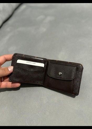 Louis Vuitton Siyah Desenli Erkek Cüzdanı - Görsel 11