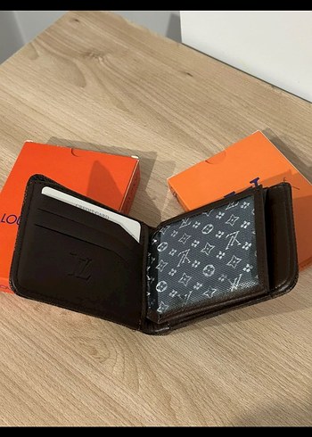 Louis Vuitton Siyah Desenli Erkek Cüzdanı - Görsel 9