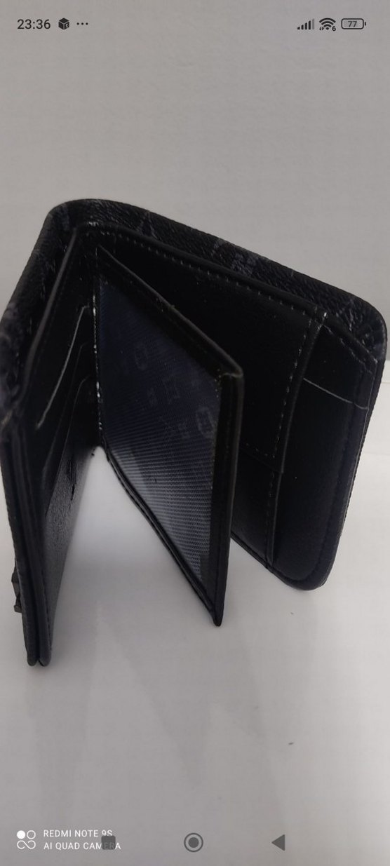 Louis Vuitton Siyah Desenli Erkek Cüzdanı - Görsel 2