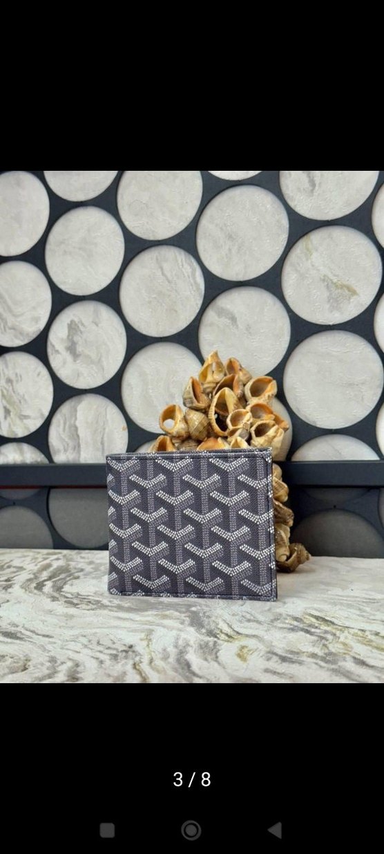 Siyah Baskılı Erkek Cüzdanı - Parisian Tarzı - Görsel 4