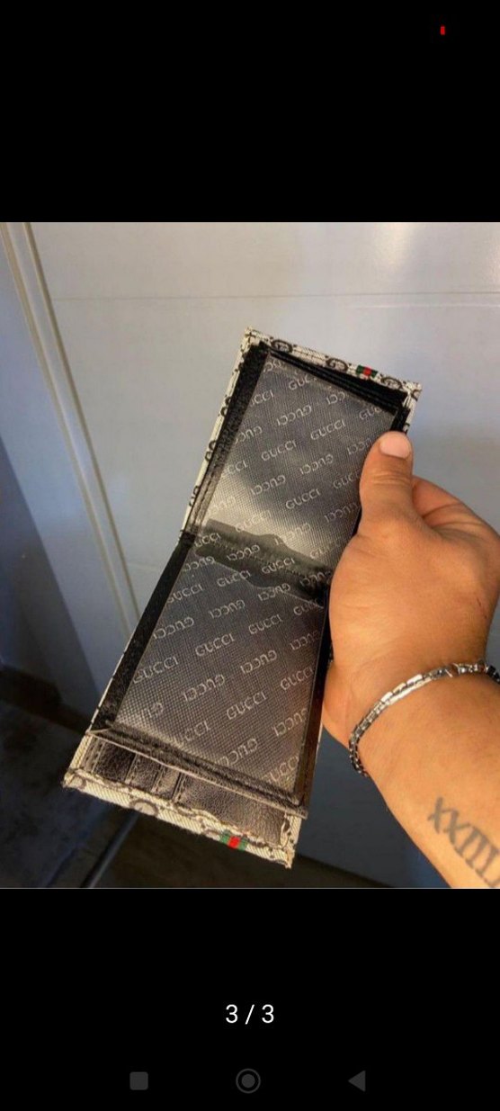 Baskılı Erkek Cüzdanı, Sokak Stili - Görsel 2