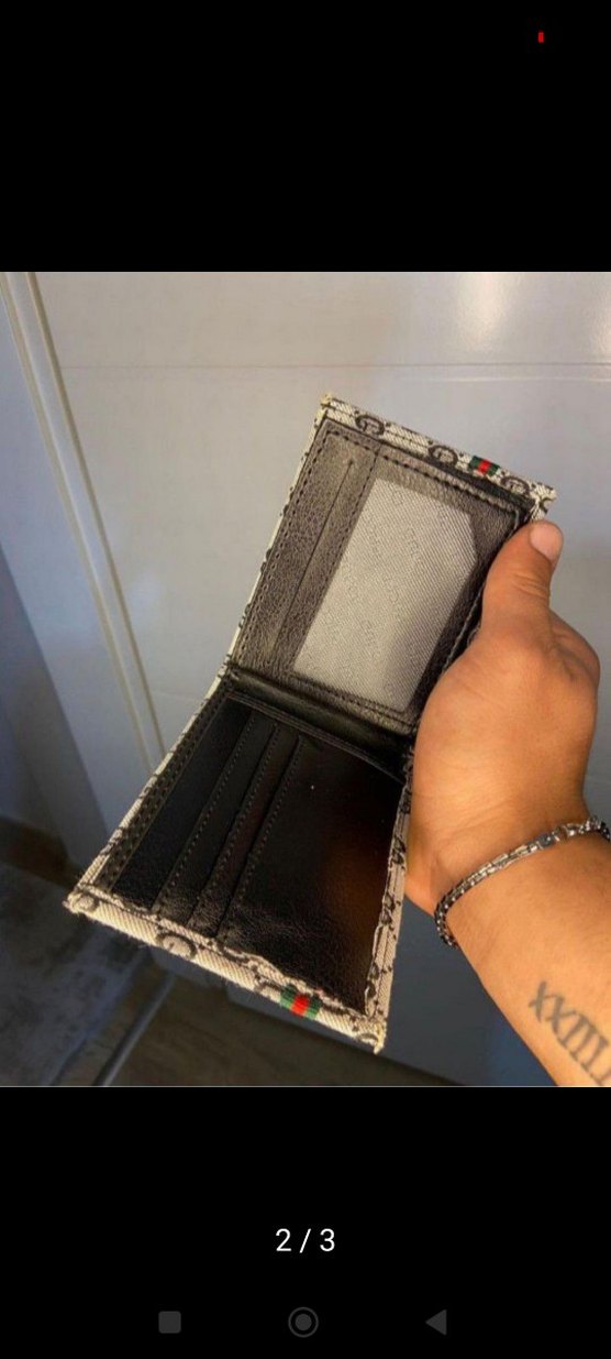 Baskılı Erkek Cüzdanı, Sokak Stili - Görsel 3