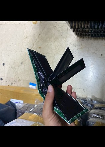 Kırmızı Baskılı Fermuarlı Erkek Kartlık - Görsel 5