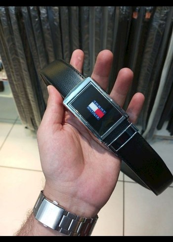 Siyah Erkek Deri Kemerler Sokak Stili - Görsel 4