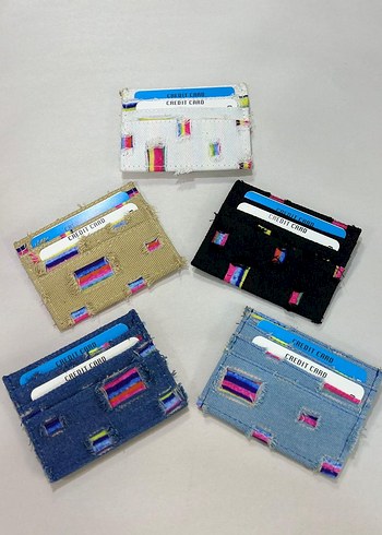 Kadın Çok Renkli Yılan Derisi Desenli Parlak Cüzdan - Görsel 7