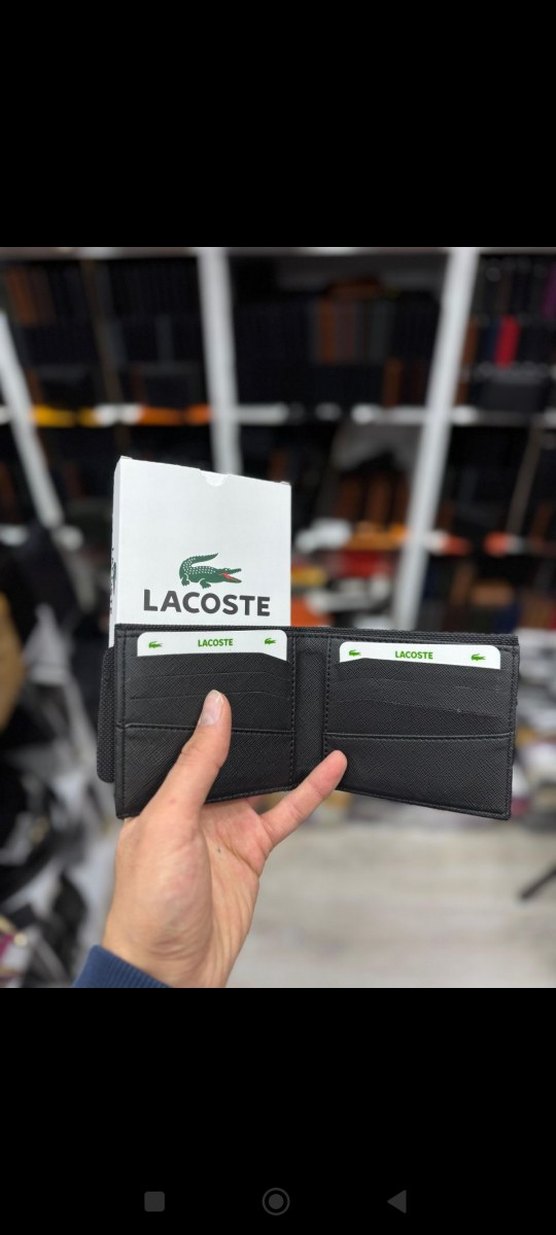 Lacoste Erkek Çok Renkli Deri Cüzdan - Görsel 3