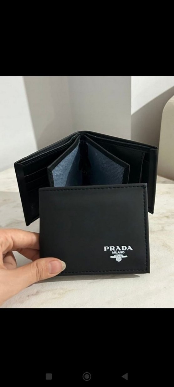 Erkek Siyah Baskılı Cüzdan - Marka Modeller - Görsel 2