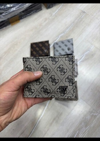 Kahverengi Desenli Kadın Deri Cüzdan - Görsel 7