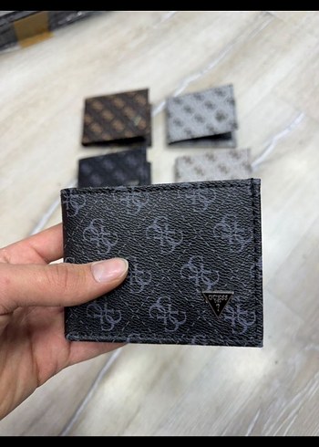 Kahverengi Desenli Kadın Deri Cüzdan - Görsel 4