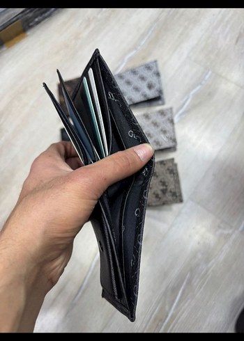 Kahverengi Desenli Kadın Deri Cüzdan - Görsel 3