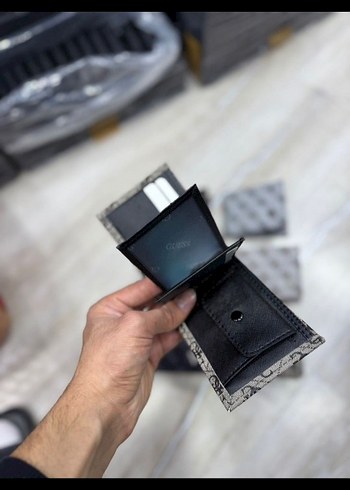 Kahverengi Desenli Kadın Deri Cüzdan - Görsel 5