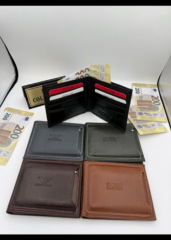 Kahverengi Fermuarlı Deri Kadın Cüzdanı - Görsel 4