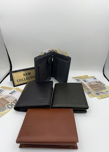 Siyah Erkek İş Cüzdanı, Desenli, Street Wear - Görsel 7