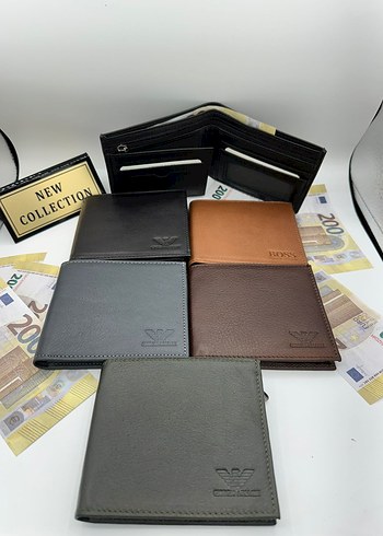 Siyah Erkek İş Cüzdanı, Desenli, Street Wear - Görsel 8