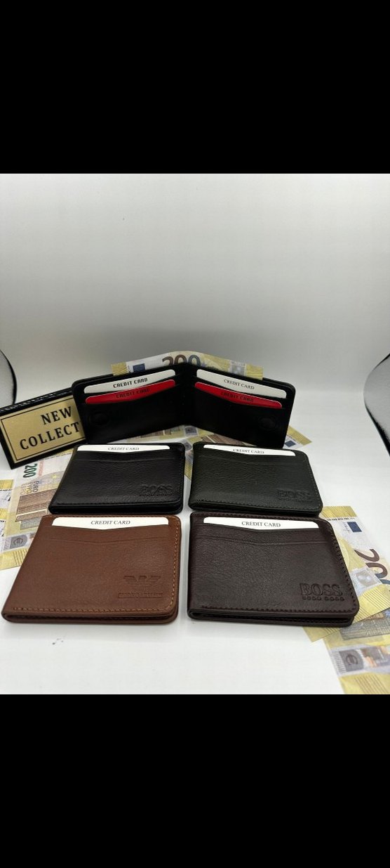 Siyah Erkek İş Cüzdanı, Desenli, Street Wear - Görsel 5