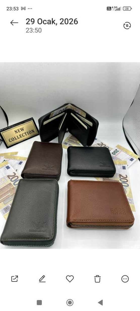 Modern Klasik Kahverengi Erkek Cüzdanı - Görsel 4