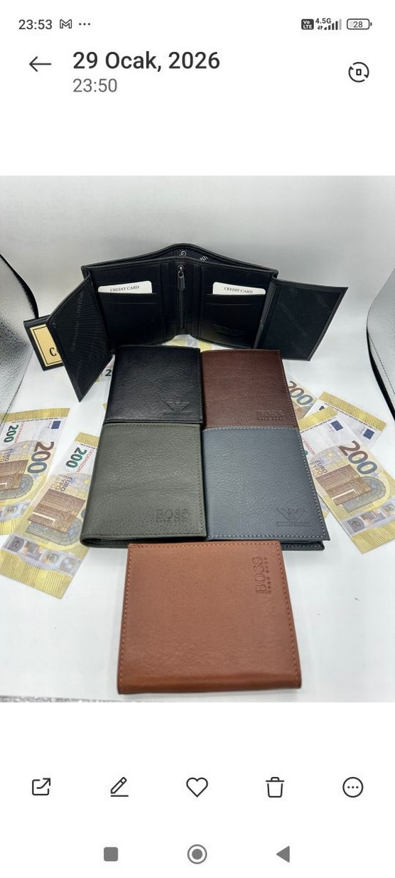 Modern Klasik Kahverengi Erkek Cüzdanı - Görsel 3