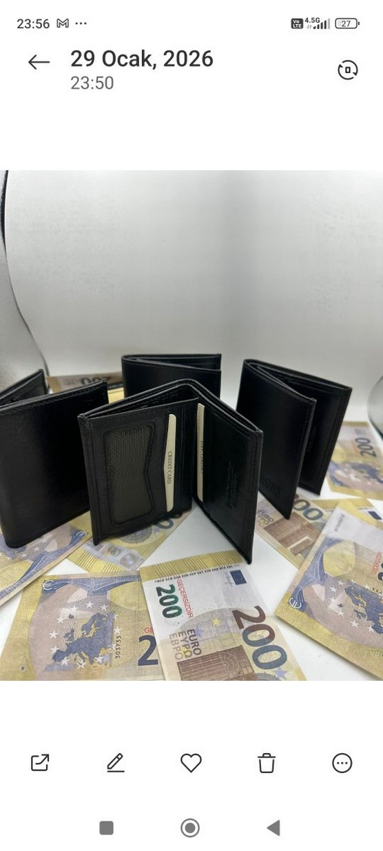 Modern Klasik Erkek Deri Cüzdan - Görsel 3