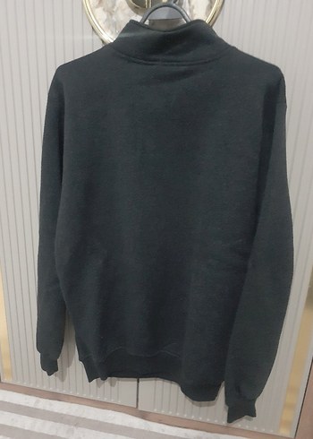 Nike Siyah Yarım Fermuarlı Erkek Sweatshirt - Görsel 2