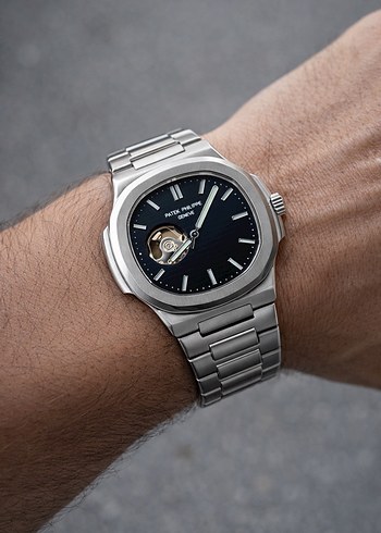 Patek Phılıppe Otomatik Mekanizma Çelik Saat - Görsel 3
