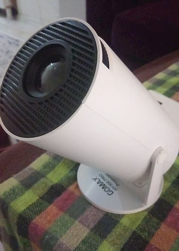 Beyaz GOMAX HY-100 Pro Mini Projektör - Görsel 2