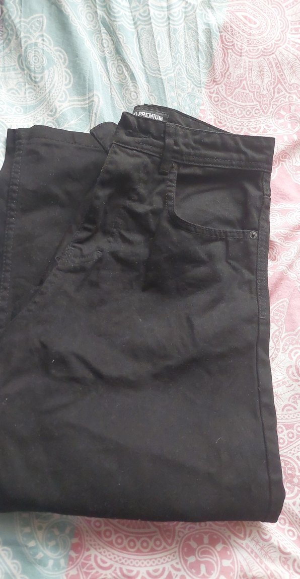 Erkek Siyah Baggy Pantolon - Görsel 3