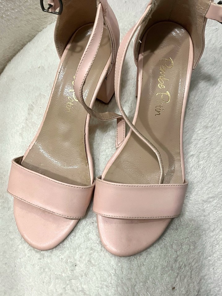 Pembe Kadın Topuklu Ayakkabı - Görsel 3