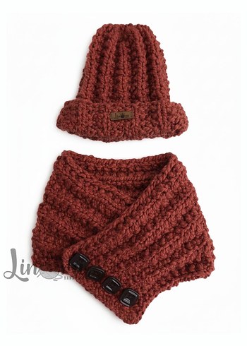 Linora Takım 08 - Kiremit - Görsel 2