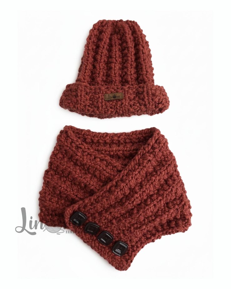 Linora Takım 08 - Kiremit - Görsel 2