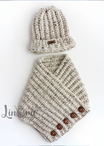 Linora Takım 08 - Krem Set - Görsel 2