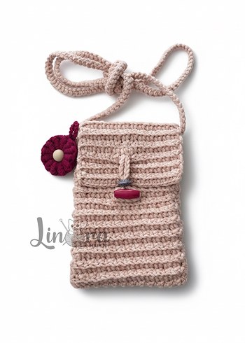 Örgü Çapraz Çanta - Görsel 3