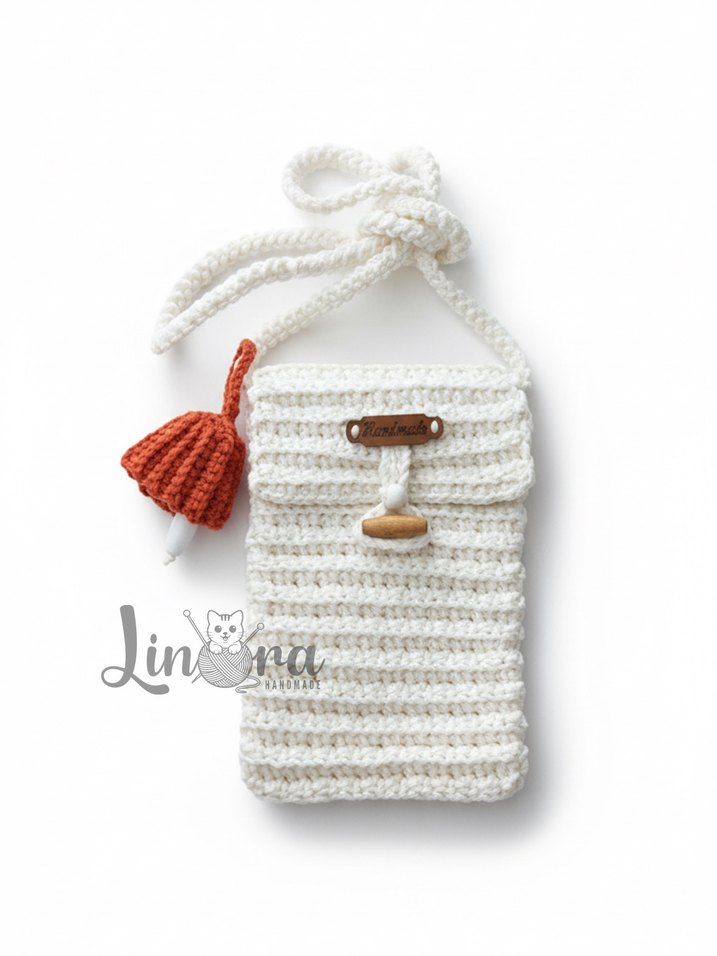 Örgü Çapraz Çanta - Görsel 4