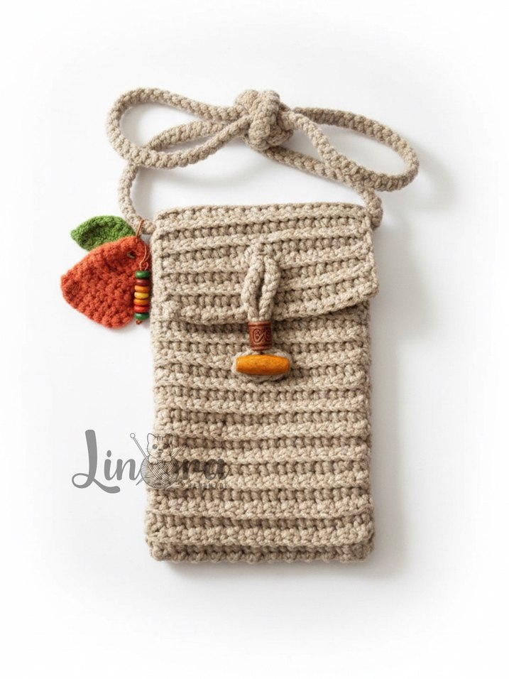 Örgü Çapraz Çanta - Görsel 2