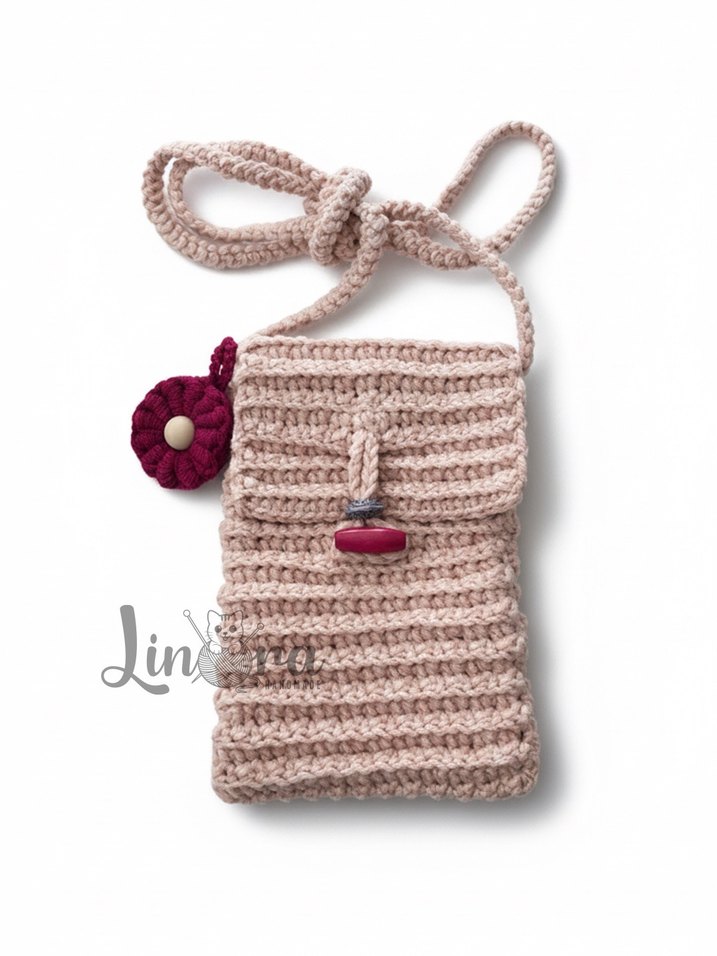 Örgü Çapraz Çanta - Görsel 3