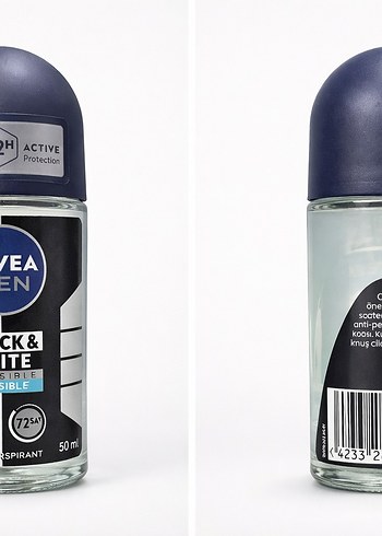 NIVEA MEN Black&White Invisible Roll-on 50 ml (Sıfır/Açılmamış) - Görsel 2