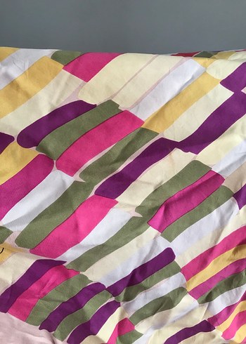 Renkli Bohem Kadın Eşarp - Görsel 2