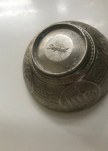 Altın Renkli İşlemeli Tabak - Görsel 2