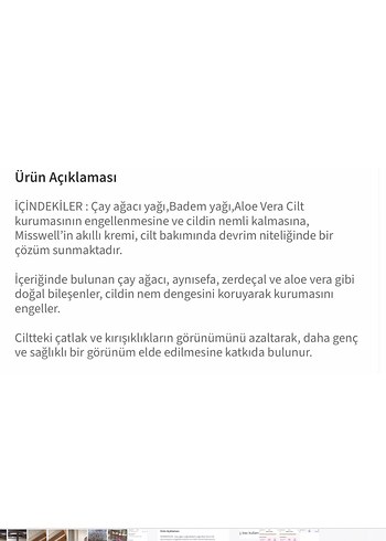 Misweel akıllı krem - Görsel 3