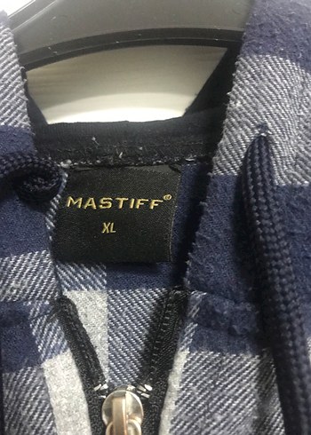 Gri Ekose Desenli Kapüşonlu Polar Ceket - Görsel 4